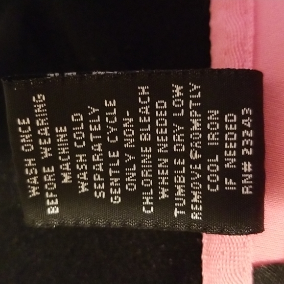NY&Co. Black and Pink Hooded Sweat Suit - Picture 6 of 7